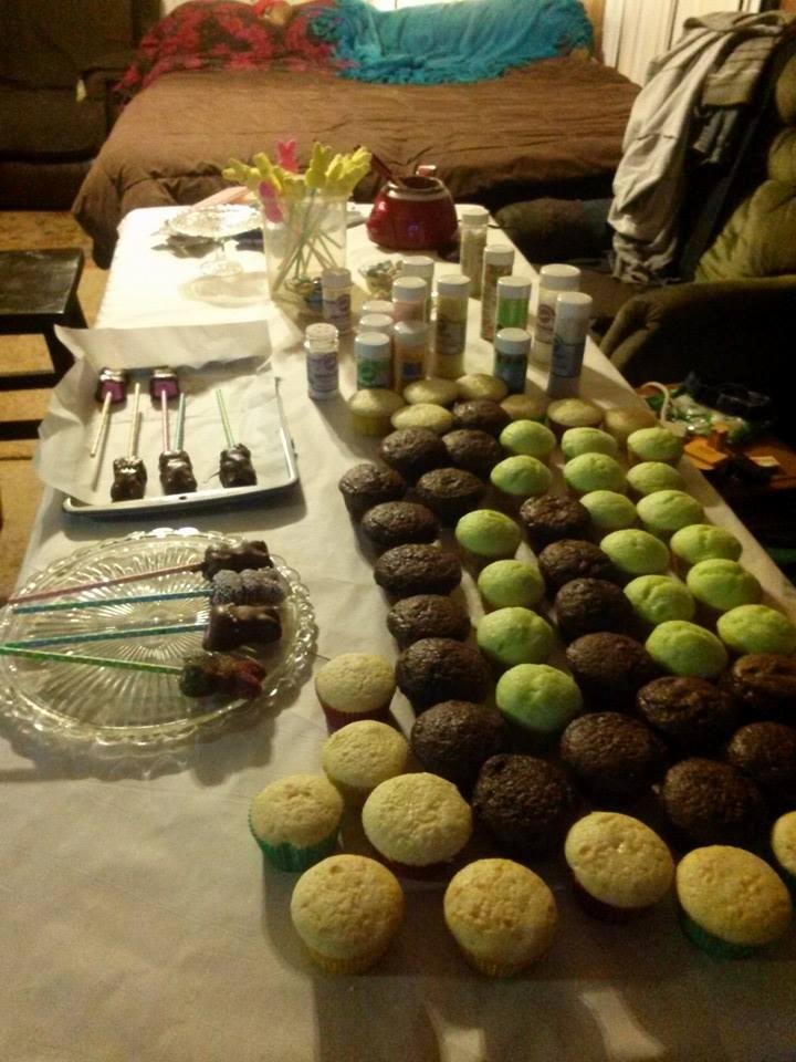 Save mell!! Trapped in an Easter baking sweat shop!