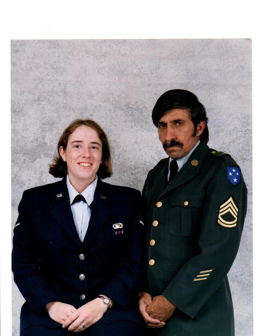Happy Veteran's Day to my awesome Husband and daughter. So very proud and thankful for your service.