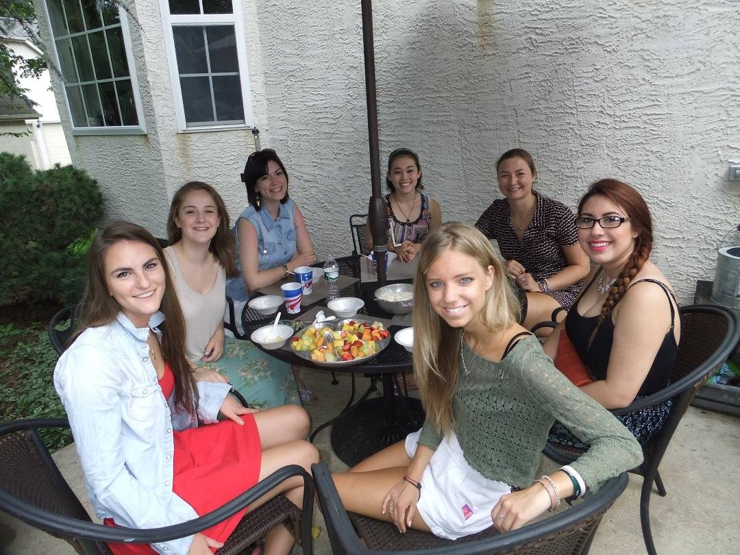 Great day with GMA music seniors off to college.  We'll miss you!