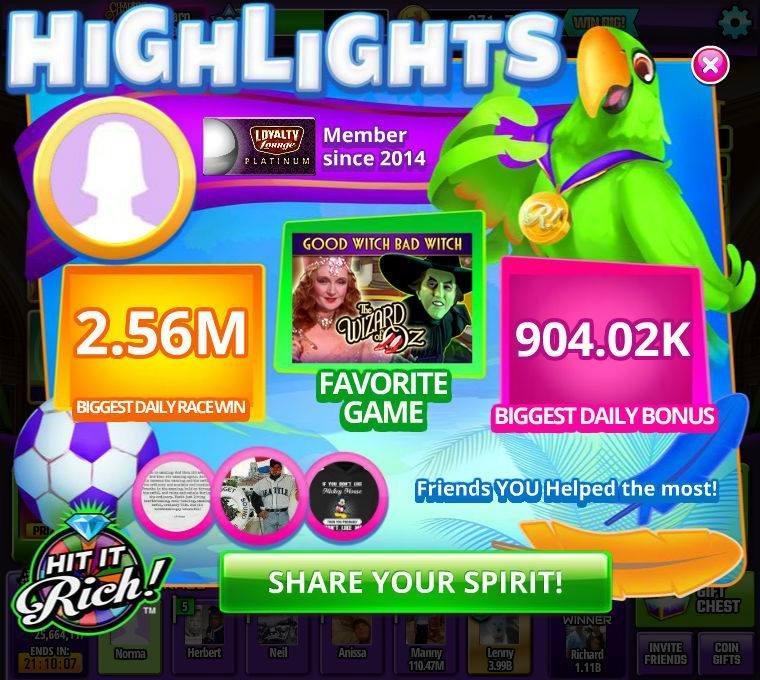 Norma Dunn's album, Hit It Rich! Casino Slots Photos