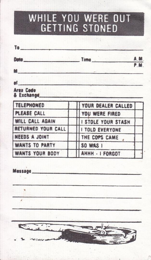 Maybe someone called....