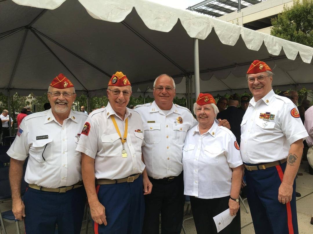 POW/MIA Ceremony honoring Lt. Wm. Ryan USMC.... with Bergen County Sheriff Michael Saudino