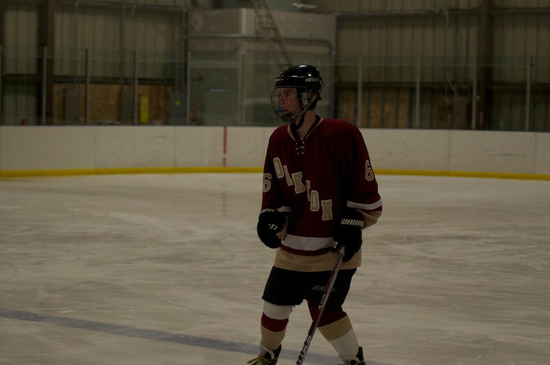 Beverly Riemann's album, HOCKEY GAME - OAKTON/GMHS GOLD