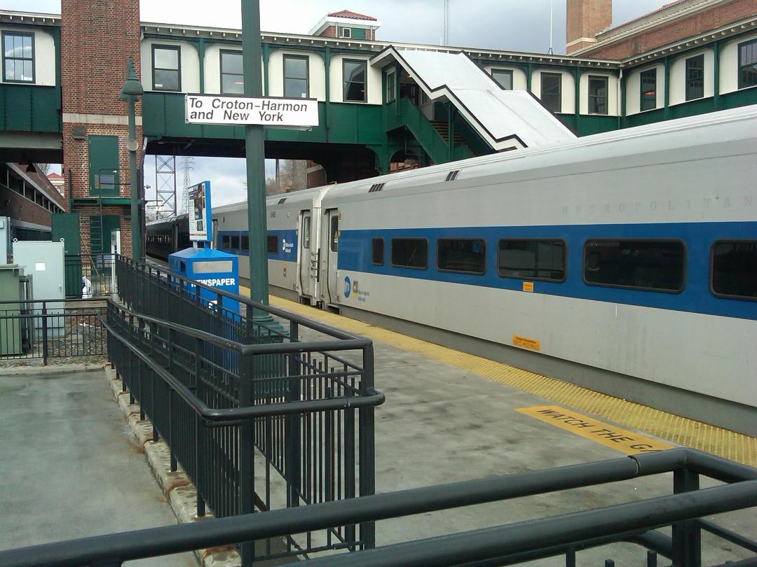 Taking train to New York 2012