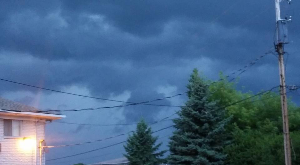 Here comes the storm!