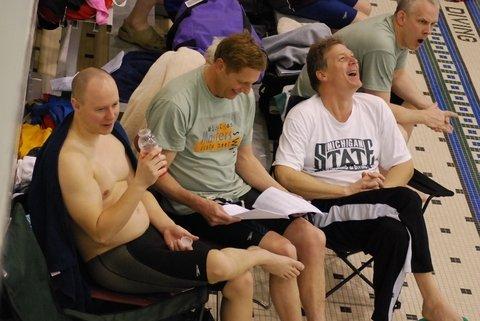 Fun and games poolside with the Dutch Masters