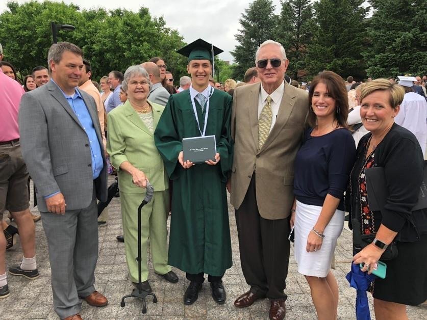We are so Proud of our most recent graduate. Congratulations Kyle.