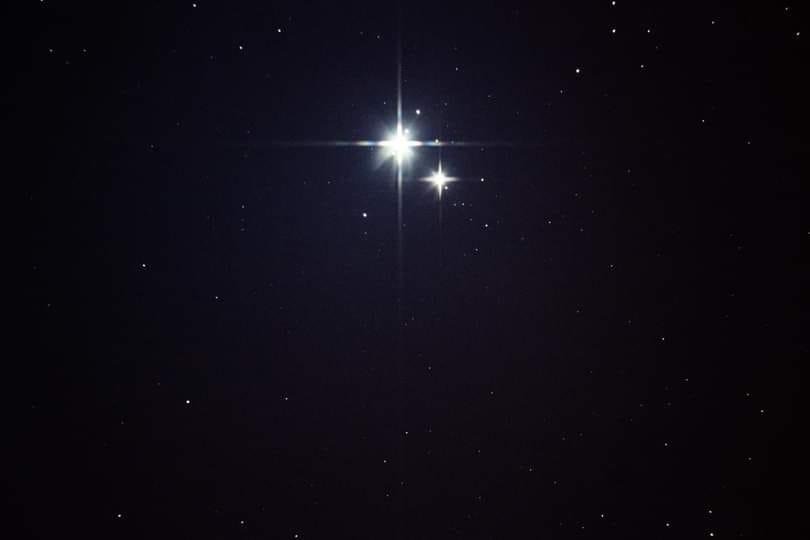 2020 Christmas Star. ( photo taken by local photographer) What a wonderful gift God has given us.