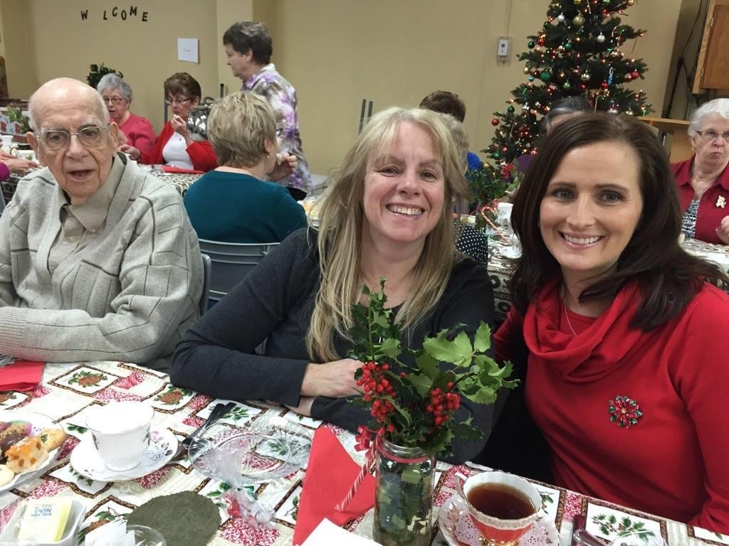 Holly Tea 2015 with family and friends.