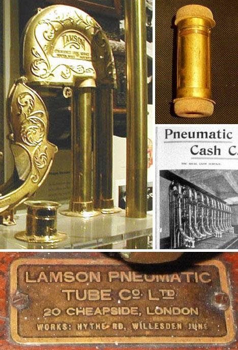 How many of you remember the "Cash Tubes" that Department Stores used in place of a Cash Register?