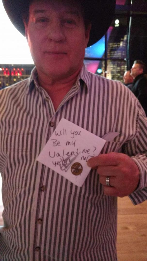 He said yes!!!! Lol