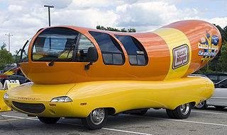 I just saw the Oscar Meyer hot dog car driving down Herndon Ave.