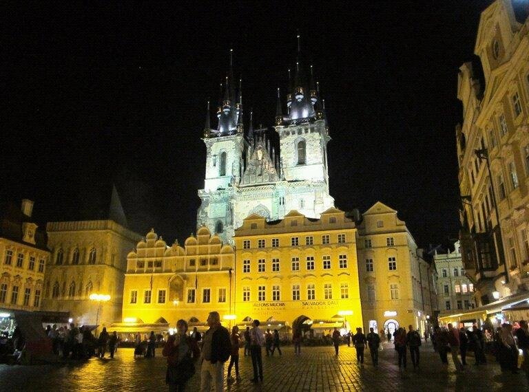 Three nights ago at Old Town Square
