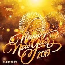 Happy New Years to all of my family and friends! I pray you all have good health, happiness and prosperity in 2019.