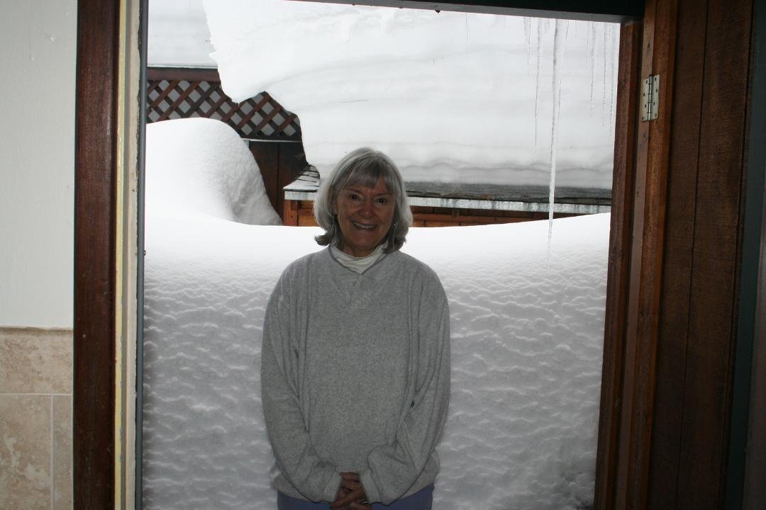 Snow View from our house to the great outdoors