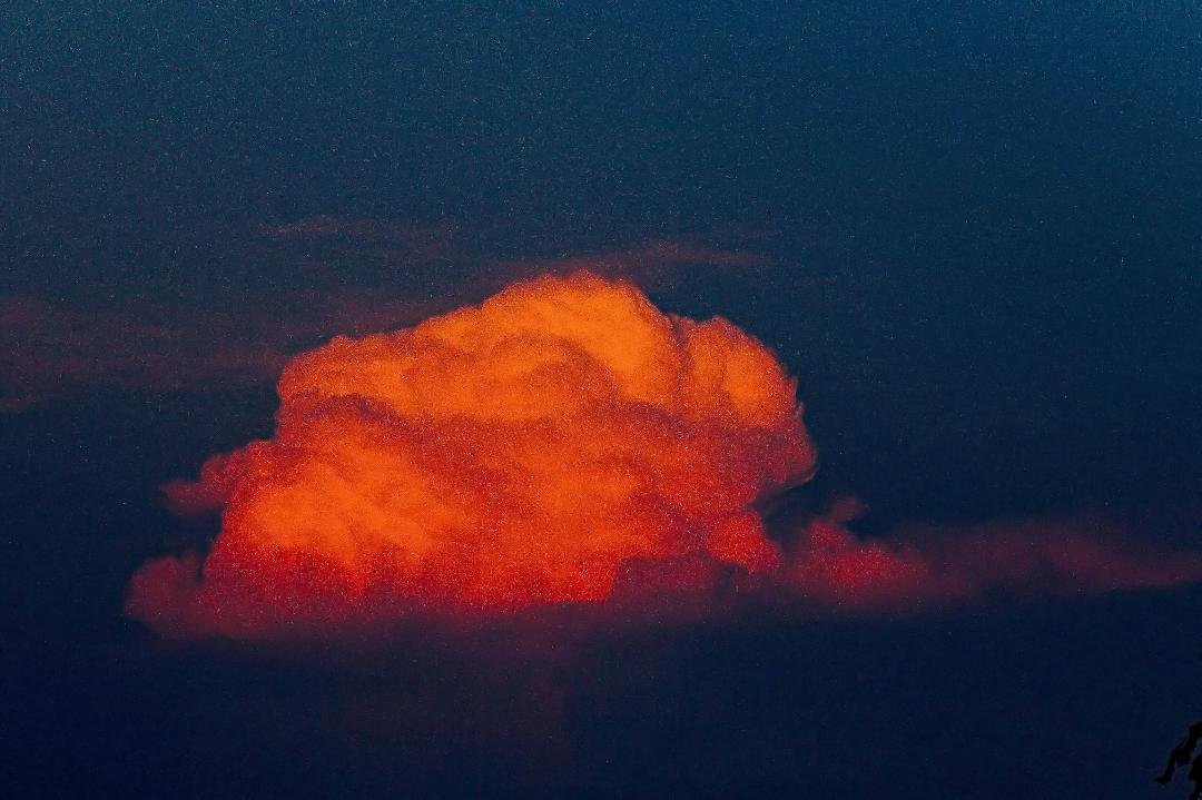 Thunder head at Dusk in Pahrump