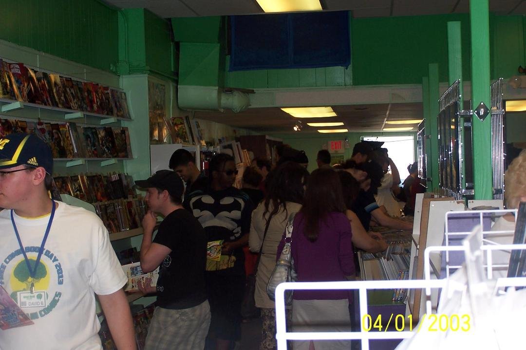 Anthony Betts' album, Free Comicbook Day 2013