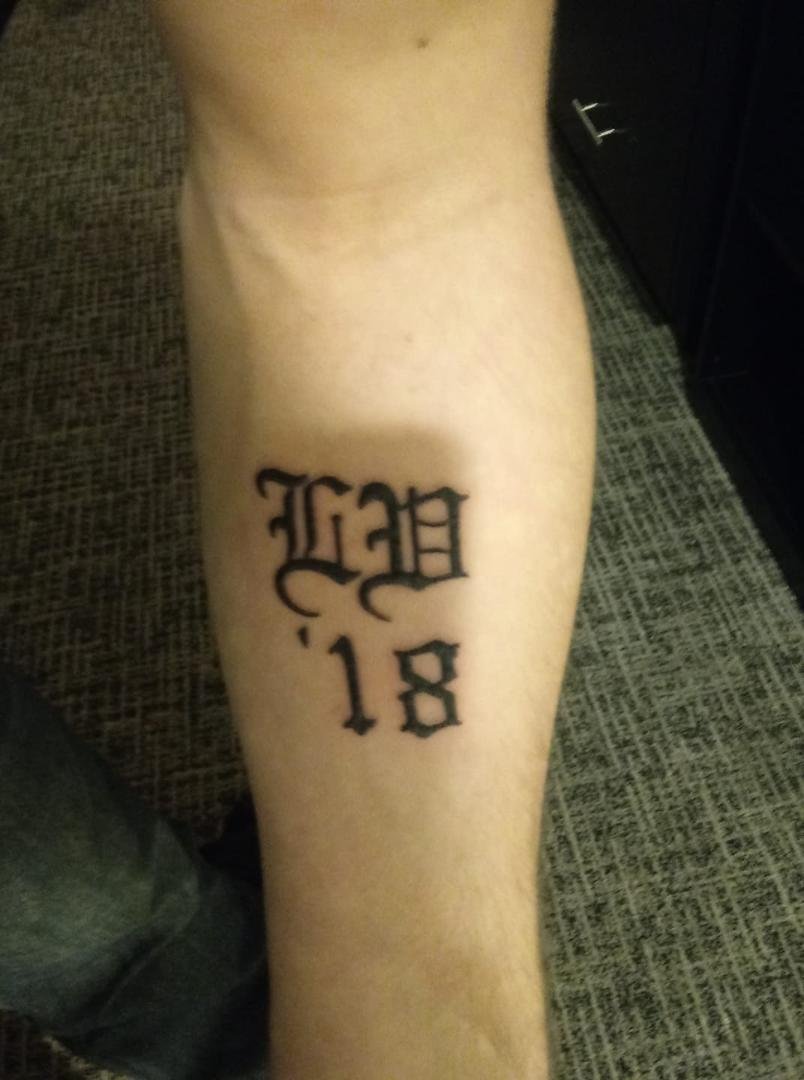 LV '18 OLD ENGLISH BRO TAT WITH THE BOY'S