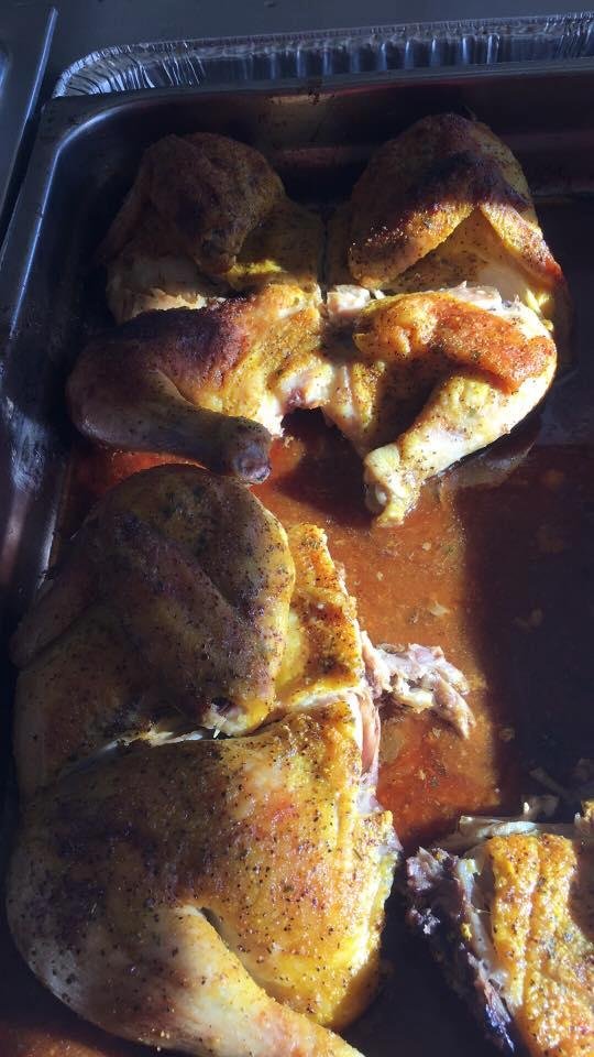 Baked chicken