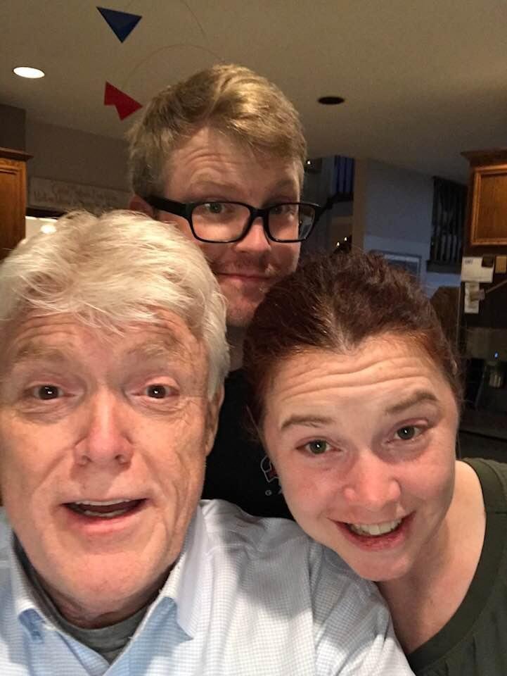 Me, MIke, Jen - thanksgiving day with the family in Chicago.