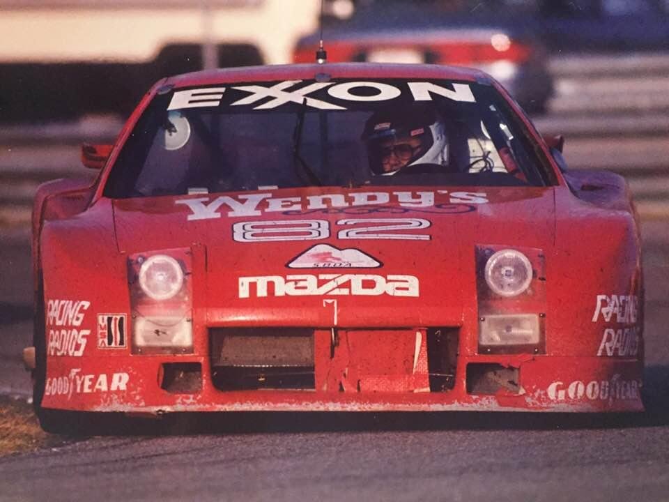 GTU WINNER 1991 24 Hours of Daytona, Greer Racing Mazda RX-7. Greer, Bacon, Mees and yours truly behind the wheel.
