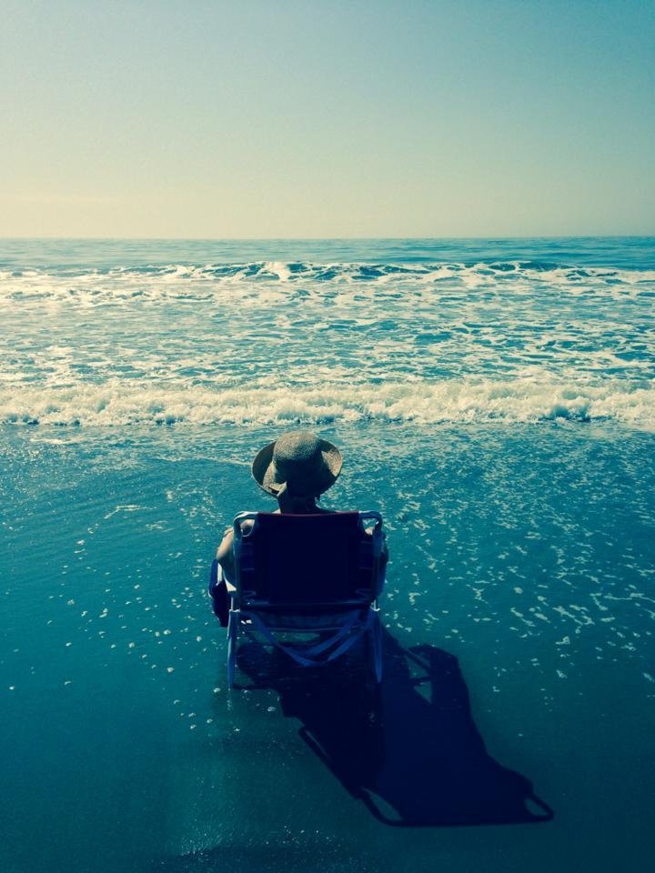 Enjoying vacation