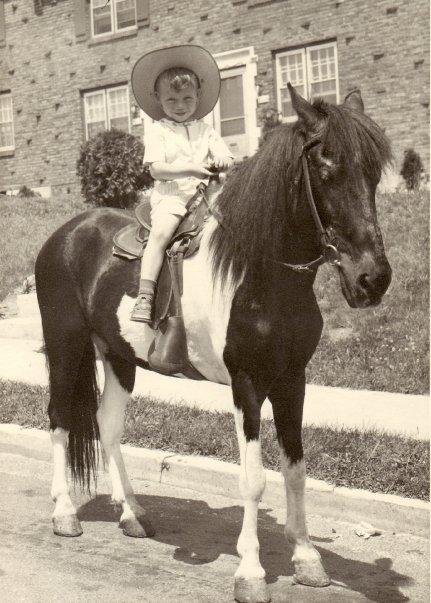 Me and my pony "Whipper"