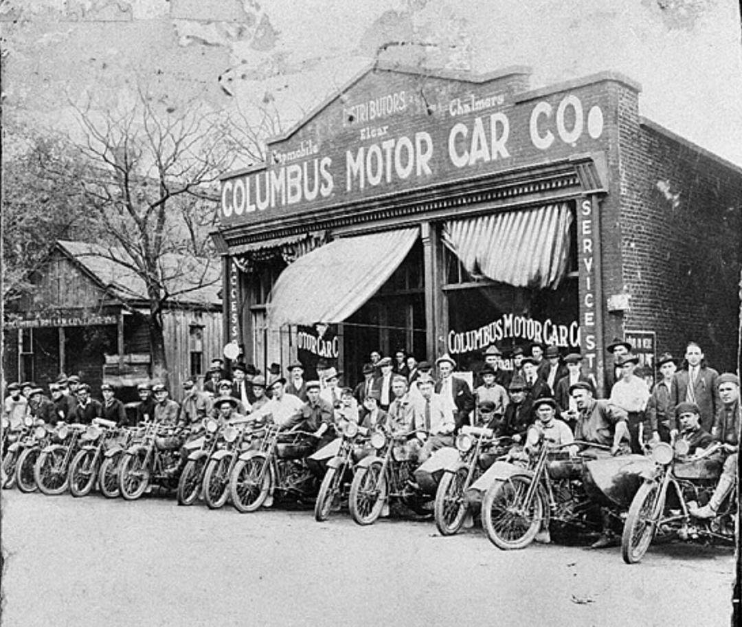 Motorcycle club, Columbus, GA 1909
