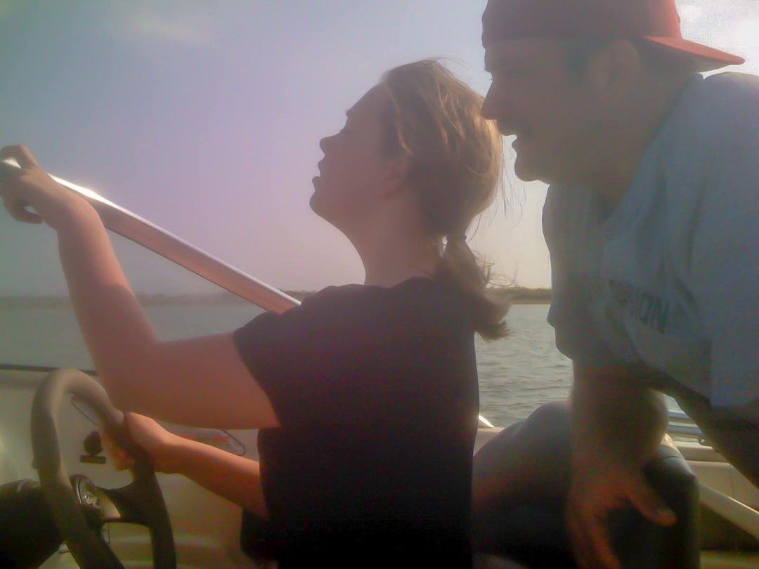 Samantha Burdick and Dad many years ago