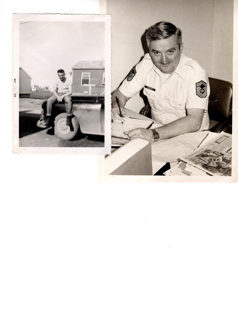 As A2C at Presque Isle 1958 and Station Chiefin' at MacDill about 1980.