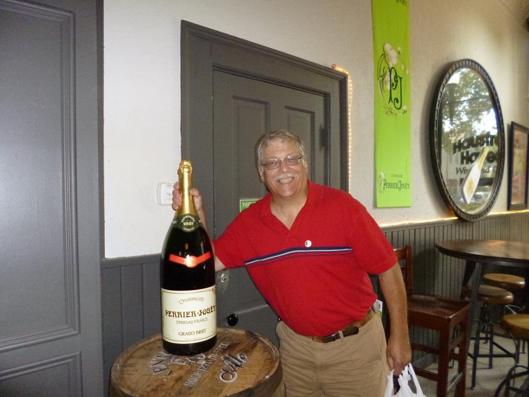now THAT'S a bottle of wine!