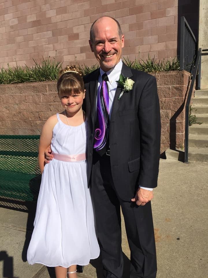 Tom and granddaughter Amelia