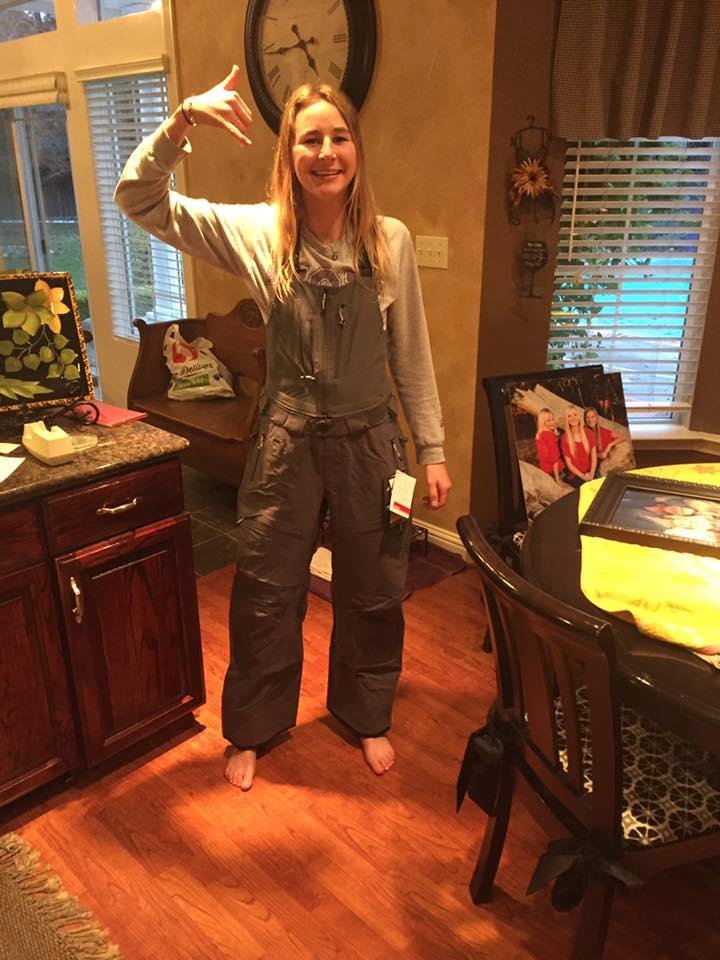 New pant just like the boys !!!