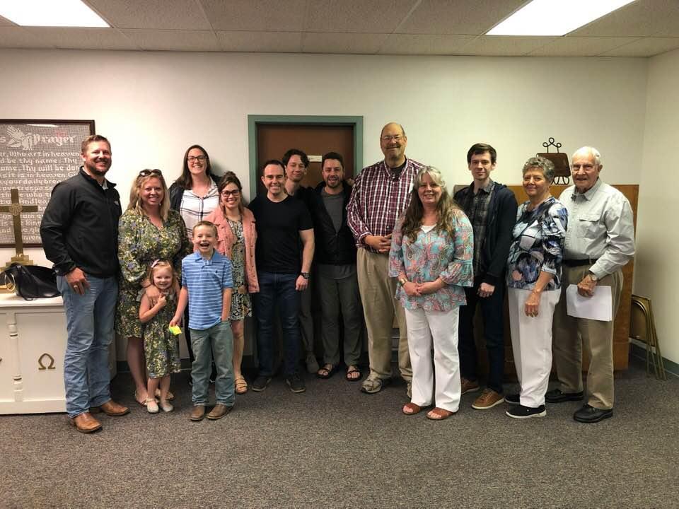 Supporting daughter at piano recital, and grandkids home for Mother’s Day.