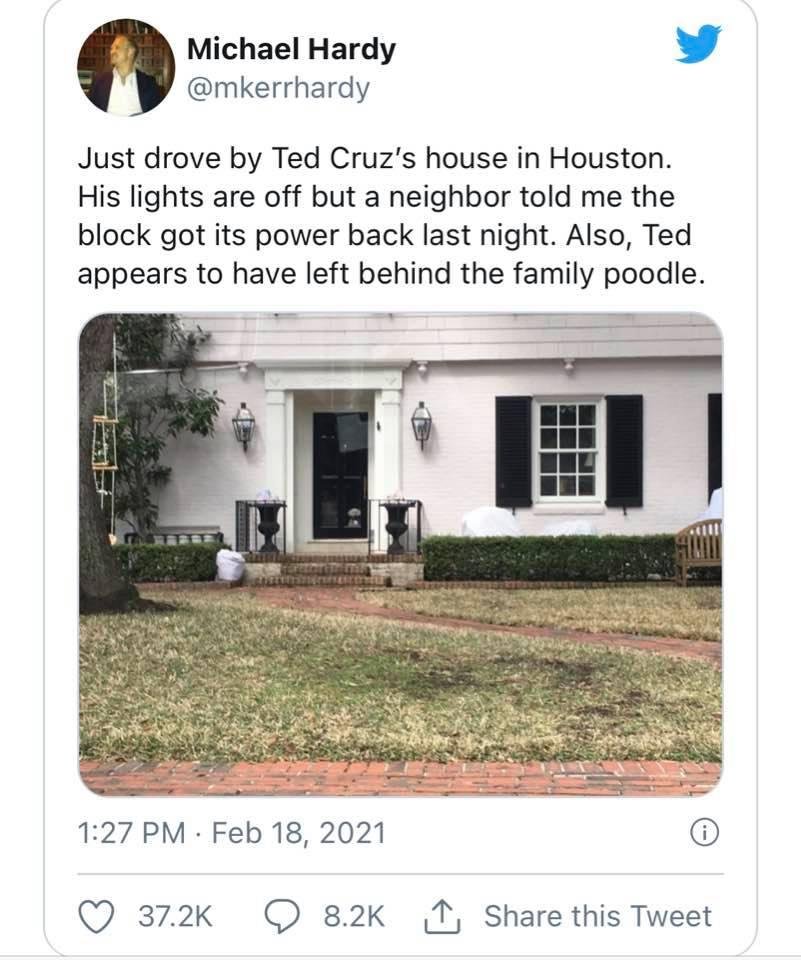 Bout right treat his constituents the same way