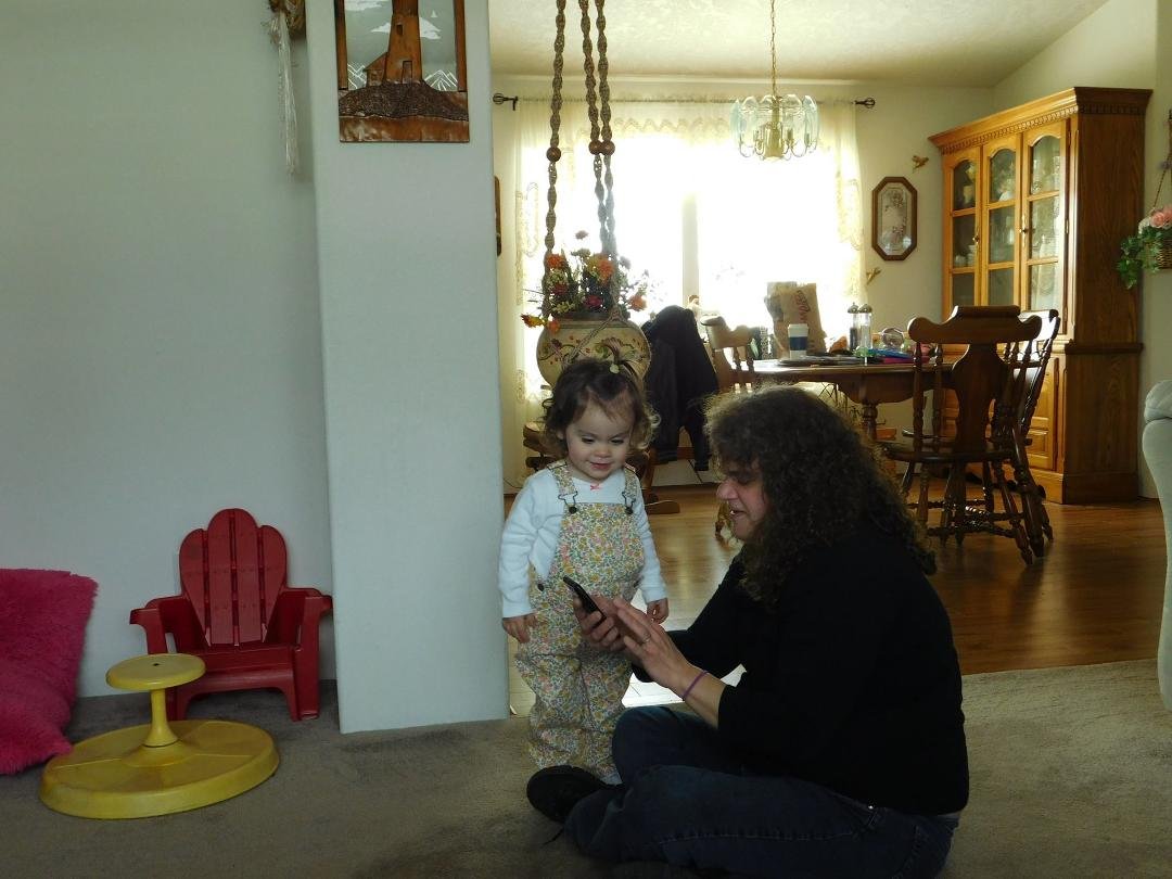 Me and mommy.