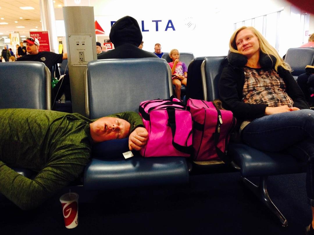 Snooze fest on the way to Orlando