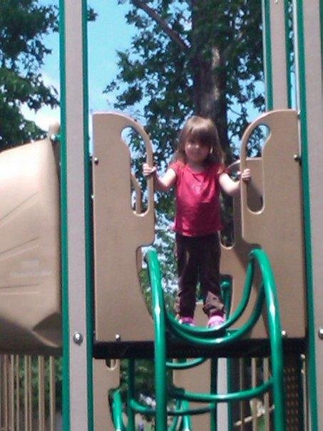 One of my neice's at the park.