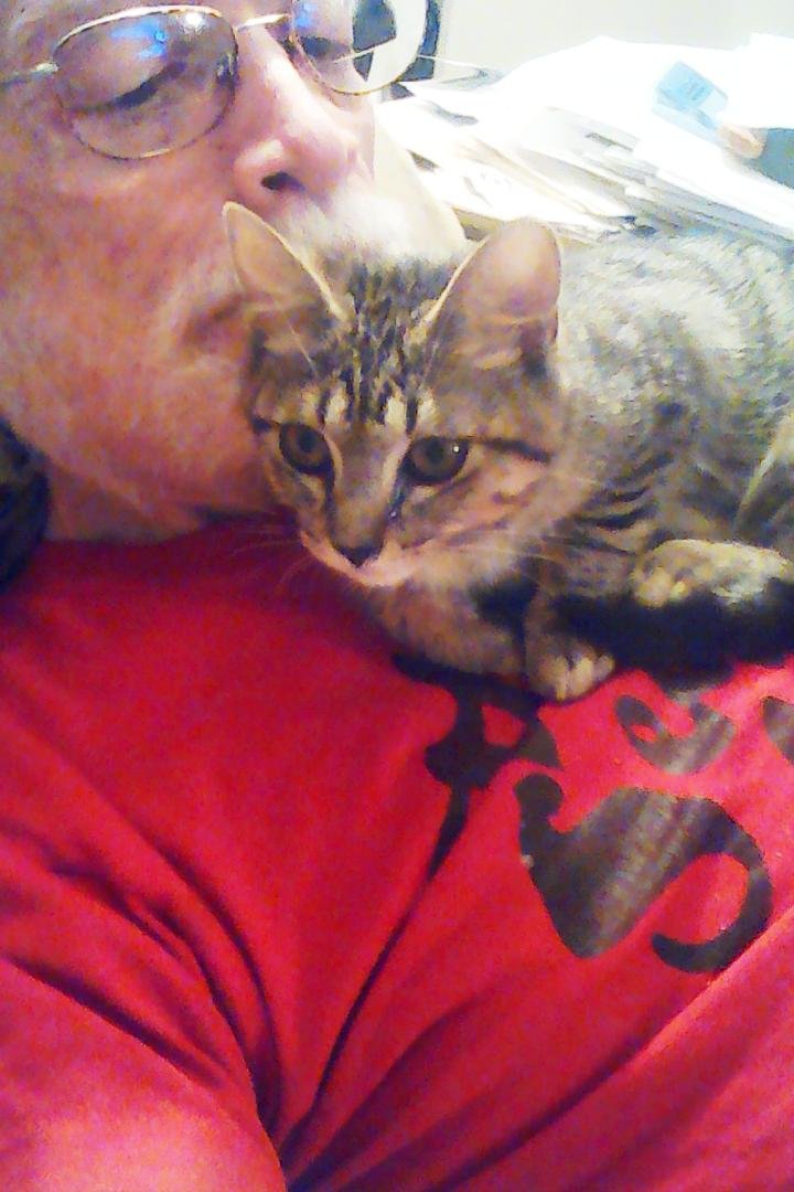 Buster doesn't get the concept of "Personal Space."