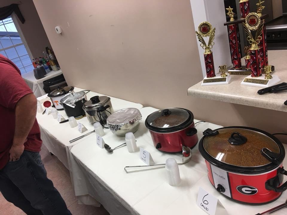 The lineup begins...

#fallfling
#chilicookoff
