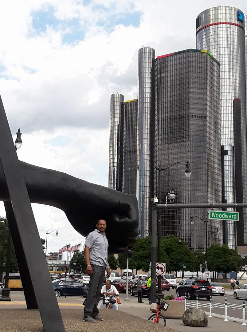 Home away from home. "Straight Outta Detroit"