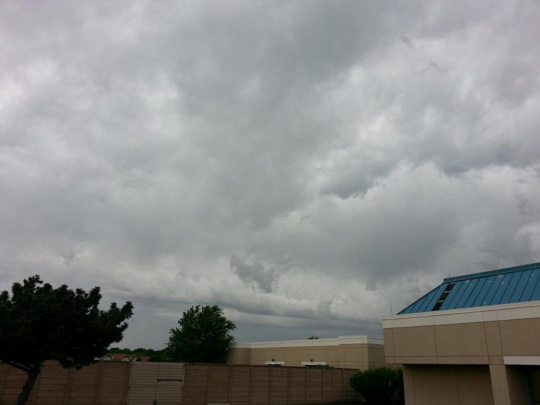 Thunderstorms over Wichita, Kansas 5/9/16