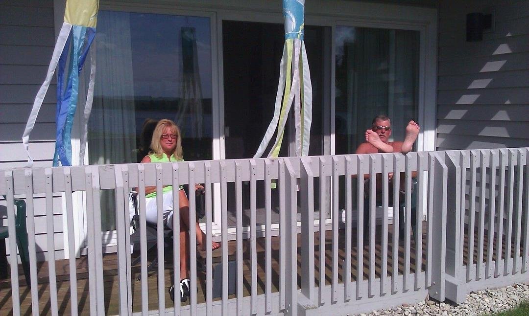 My kids enjoying the resor