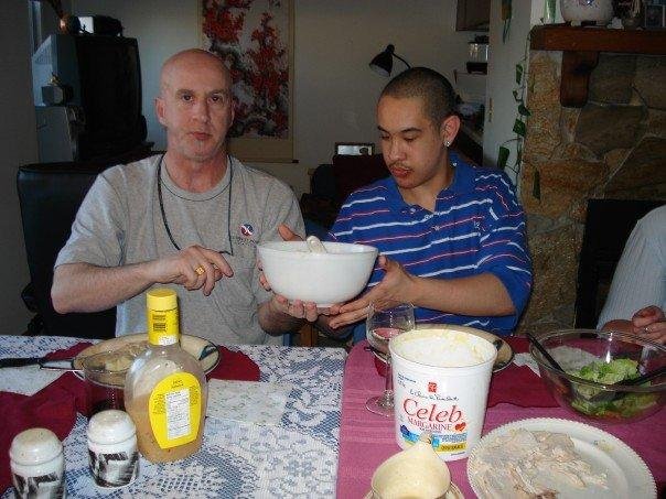 hungry boys.