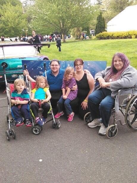 At the Walk for Wishes at the Beardsley Zoo on Saturday.