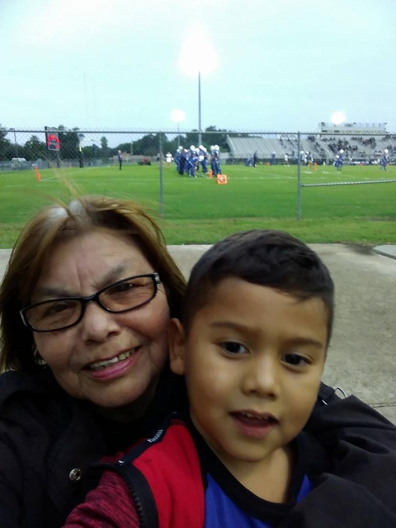 Me and J at the football game