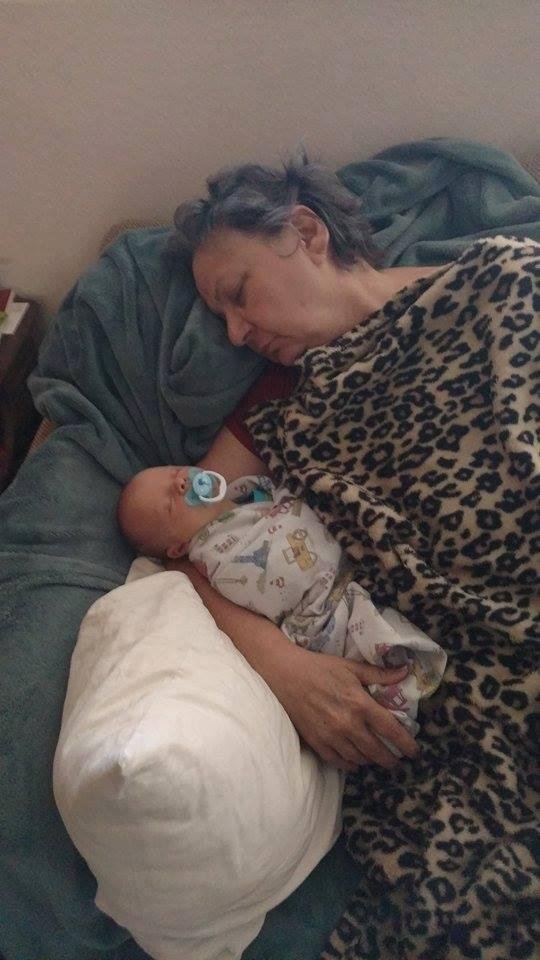 I got caught sleeping on the job. Joyce can be really sneaky when she wants to be.