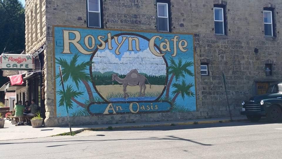 On our road trip today.