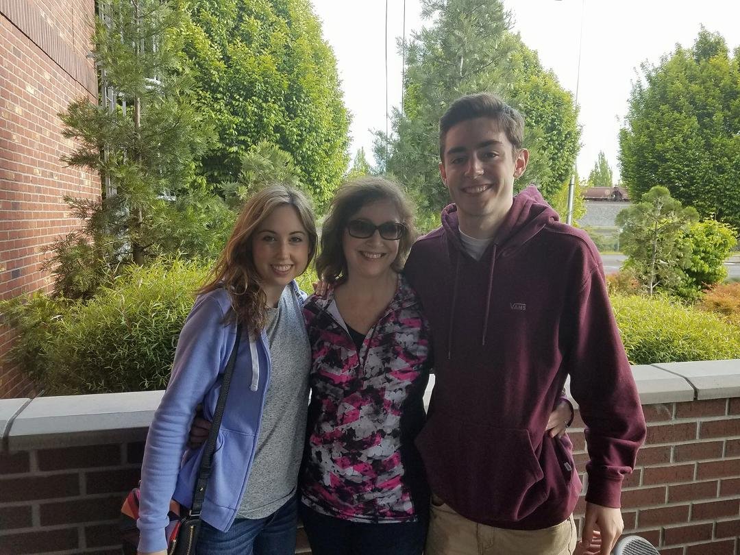 Out with an awesome Mom and our kiddos. Thanks Stefanie Osmer Ness for a wonderful life.