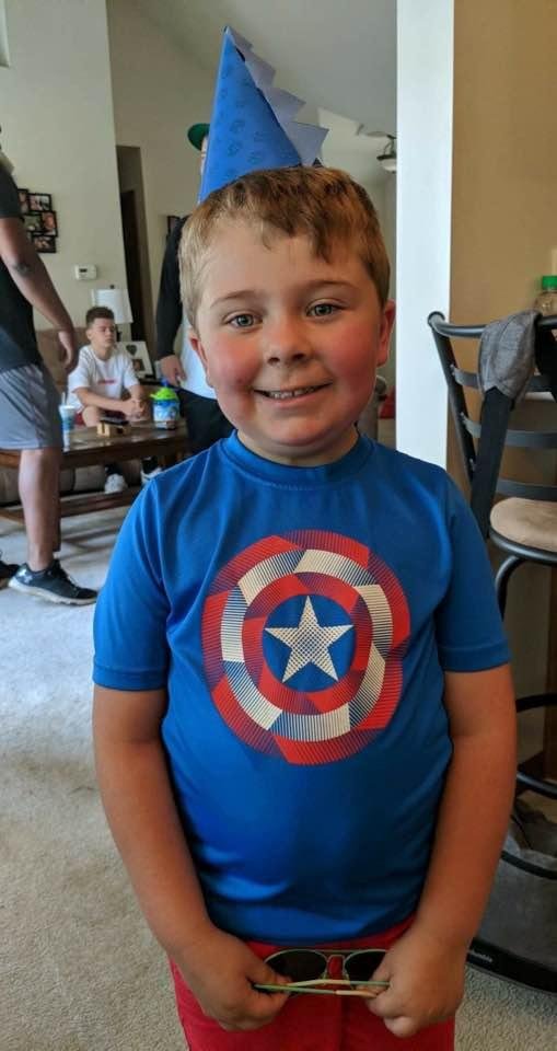 Cash at birthday party